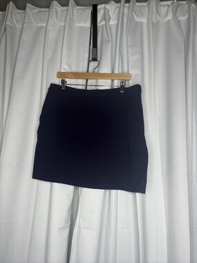 Classic Navy Blue Women's Skirt
